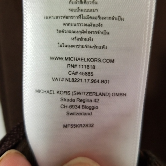 Michael Kors sleevless brown top fringe bottom - Picture 8 of 8